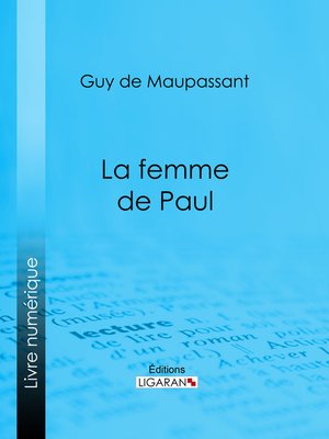 cover image of La femme de Paul